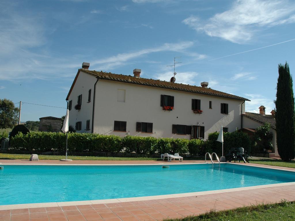 Ferienwohnung Spacious Farmhouse In Pienza With Swimming Pool Contignano Exterior foto