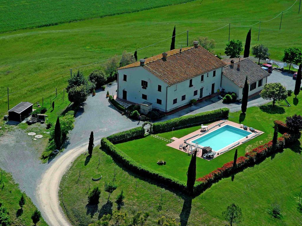 Ferienwohnung Spacious Farmhouse In Pienza With Swimming Pool Contignano Exterior foto